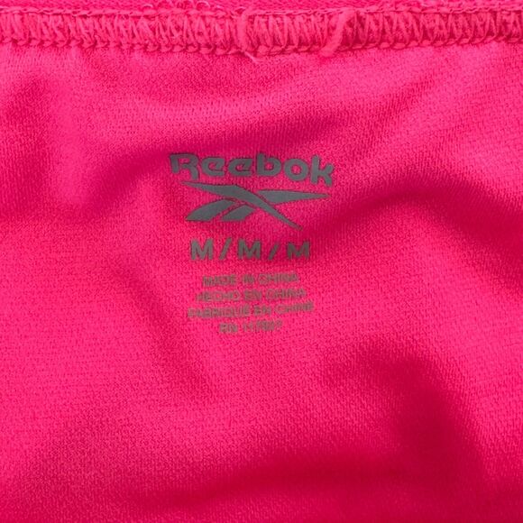 Reebok Running Workout Training Shorts Pink Women's Size Medium - Picture 3 of 3
